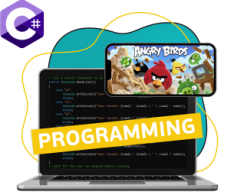 Программирование на C#. Удивительный мир 2D-игр - Школа программирования для детей, компьютерные курсы для школьников, начинающих и подростков - KIBERone г. Майами