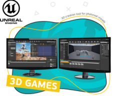 Unreal Engine 4. Игровой движок - Школа программирования для детей, компьютерные курсы для школьников, начинающих и подростков - KIBERone г. Майами